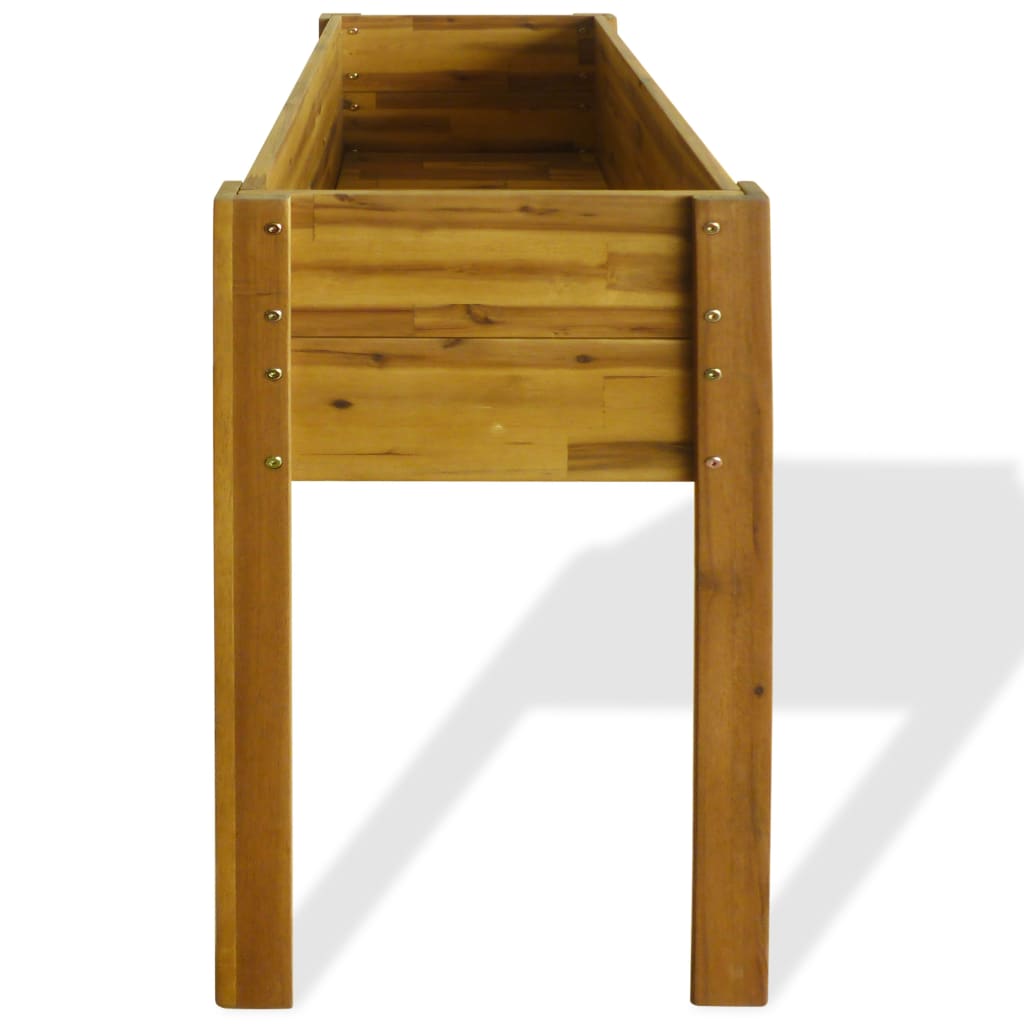 Raised Garden Bed Acacia Solid Wood