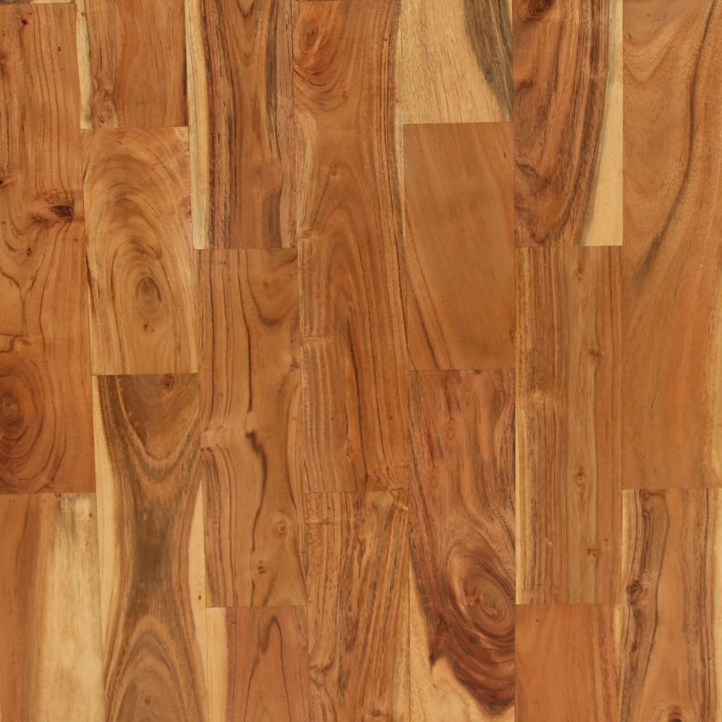 Table à manger en bois massif d'acacia et de manguier 180x90x76 cm