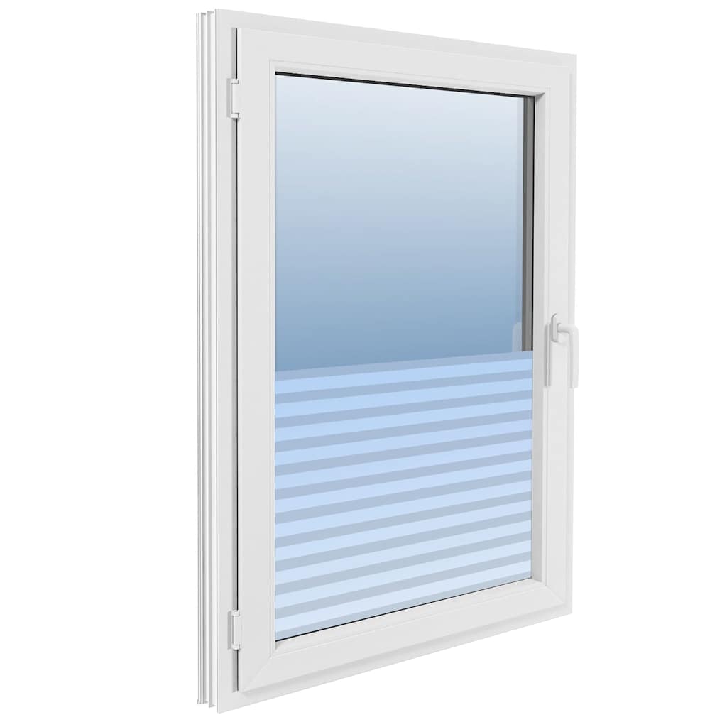 Fensterfolie Matt Streifen-Design 0,9x5 m PVC