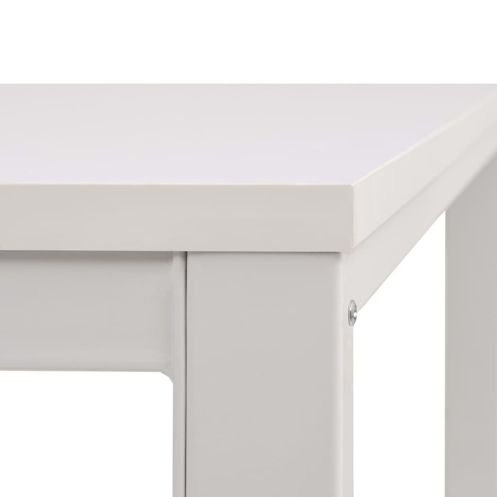 Desk 120×60×75 cm White