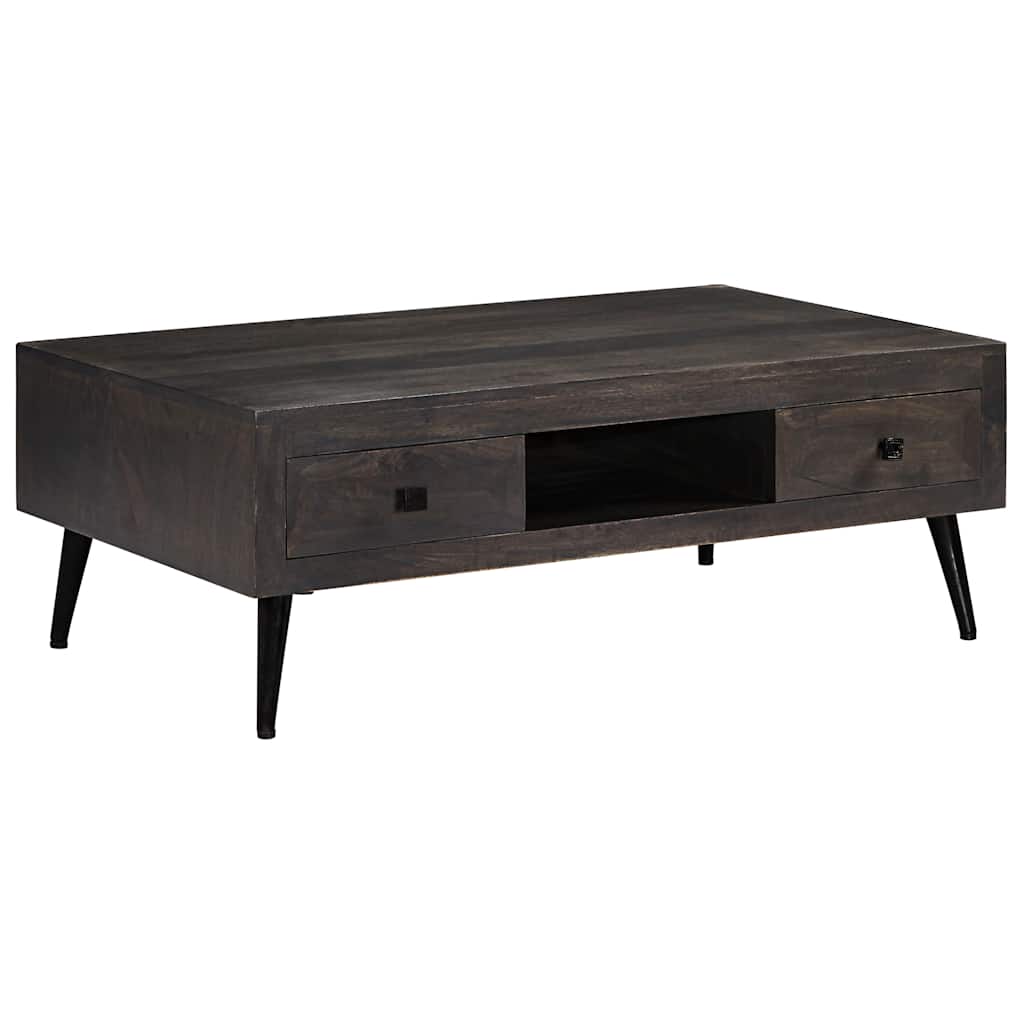 Table basse en bois de manguier massif 100x60x35 cm