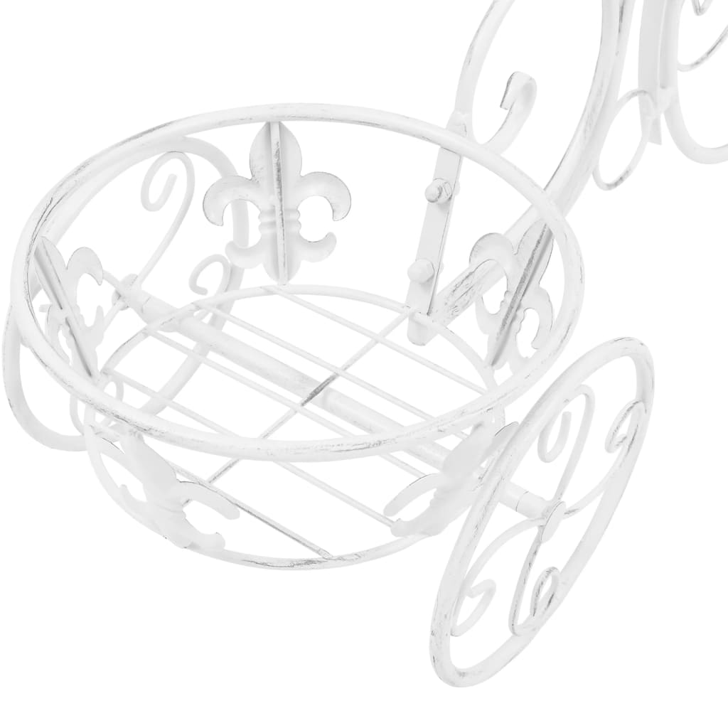 Flower staircase bicycle shape vintage style metal