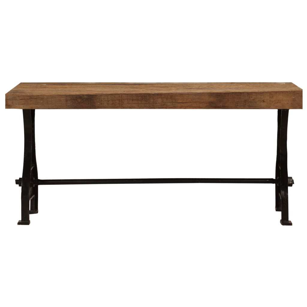 Couchtisch Altholz Massiv 100x60x40 cm
