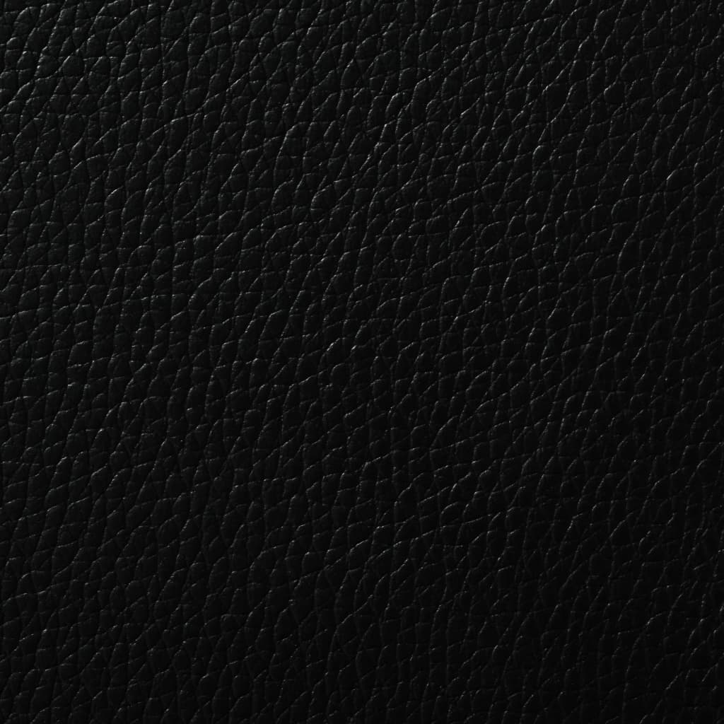 Dining Chairs 2 pcs. Black Faux Leather