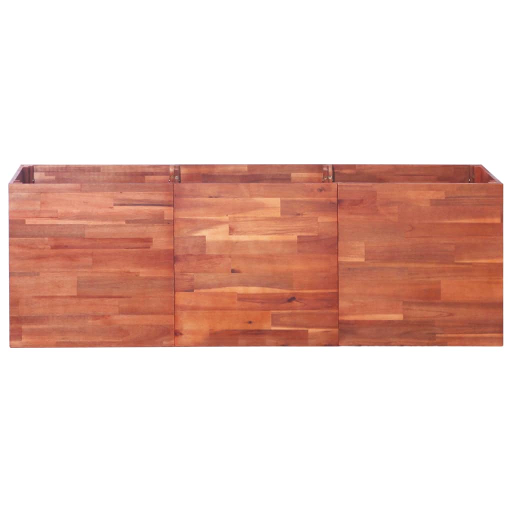 Garden raised bed acacia wood 150x50x50 cm