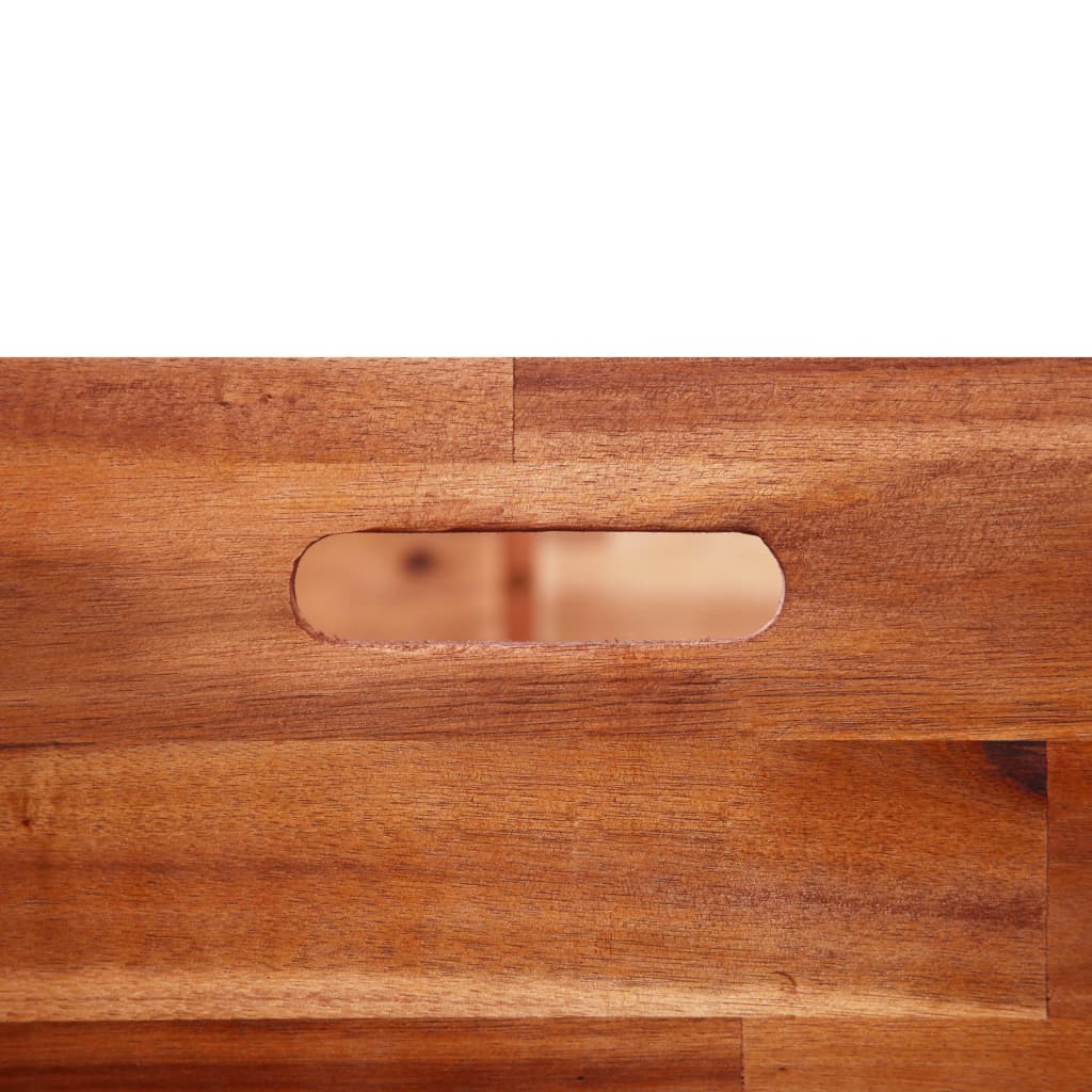 Garden raised bed acacia wood 100x50x50 cm