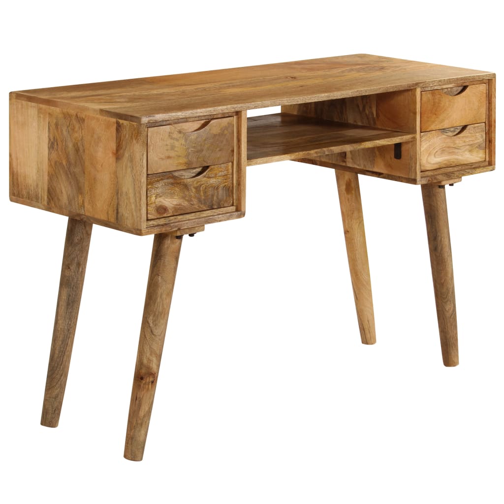 Schreibtisch Massivholz Mango 115×47×76 cm