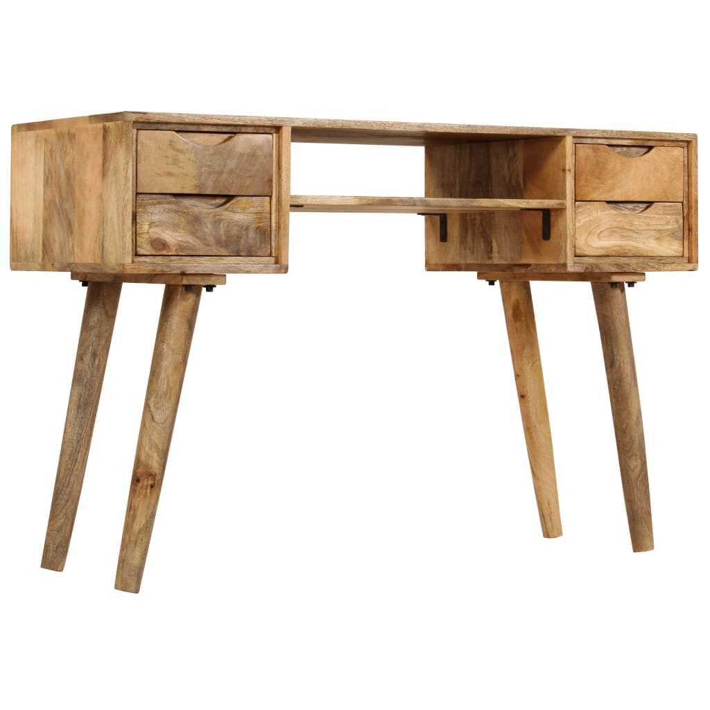 Schreibtisch Massivholz Mango 115×47×76 cm