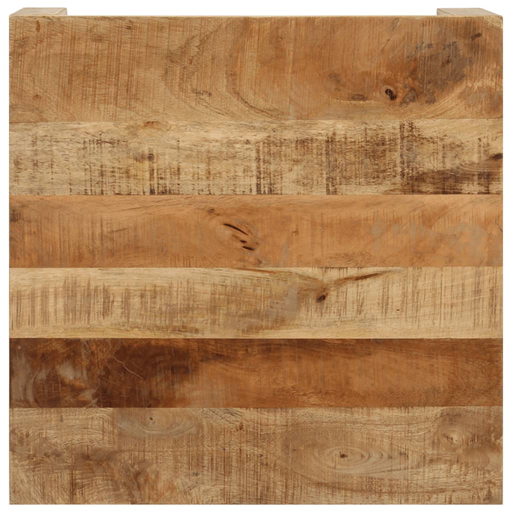 Couchtisch 60x60x35 cm Massivholz Mango