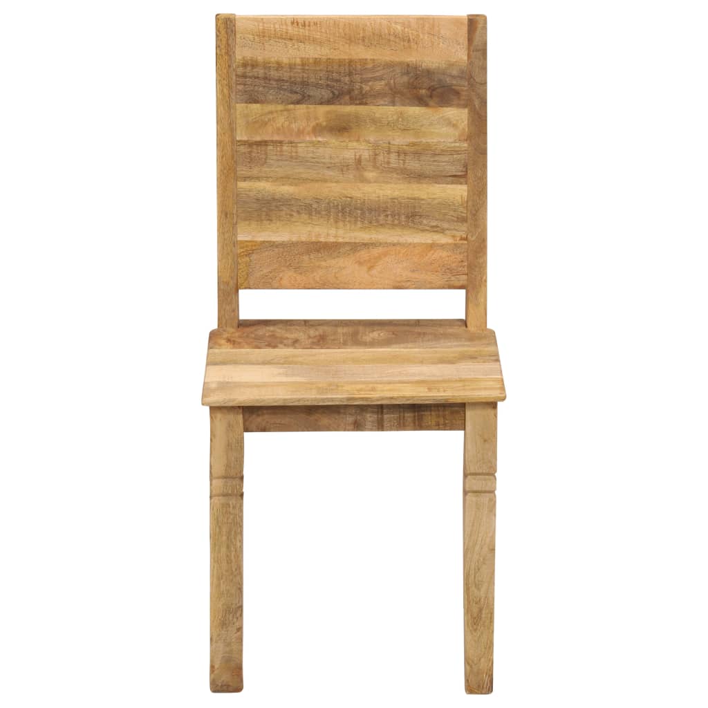 Esszimmerstühle 4 Stk. Massivholz Mango
