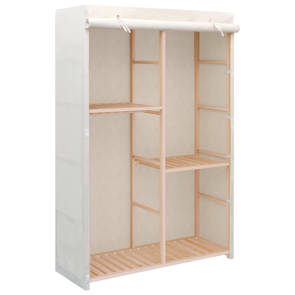 Wardrobe with 3 levels 110 x 40 x 170 cm