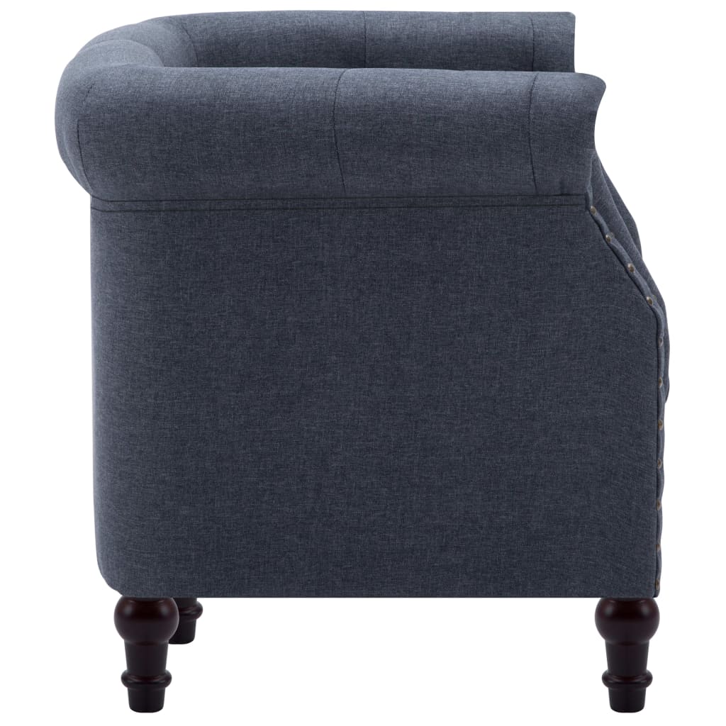 Sessel Dunkelgrau Stoff