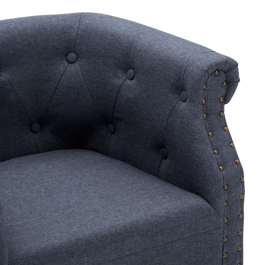 Sessel Dunkelgrau Stoff