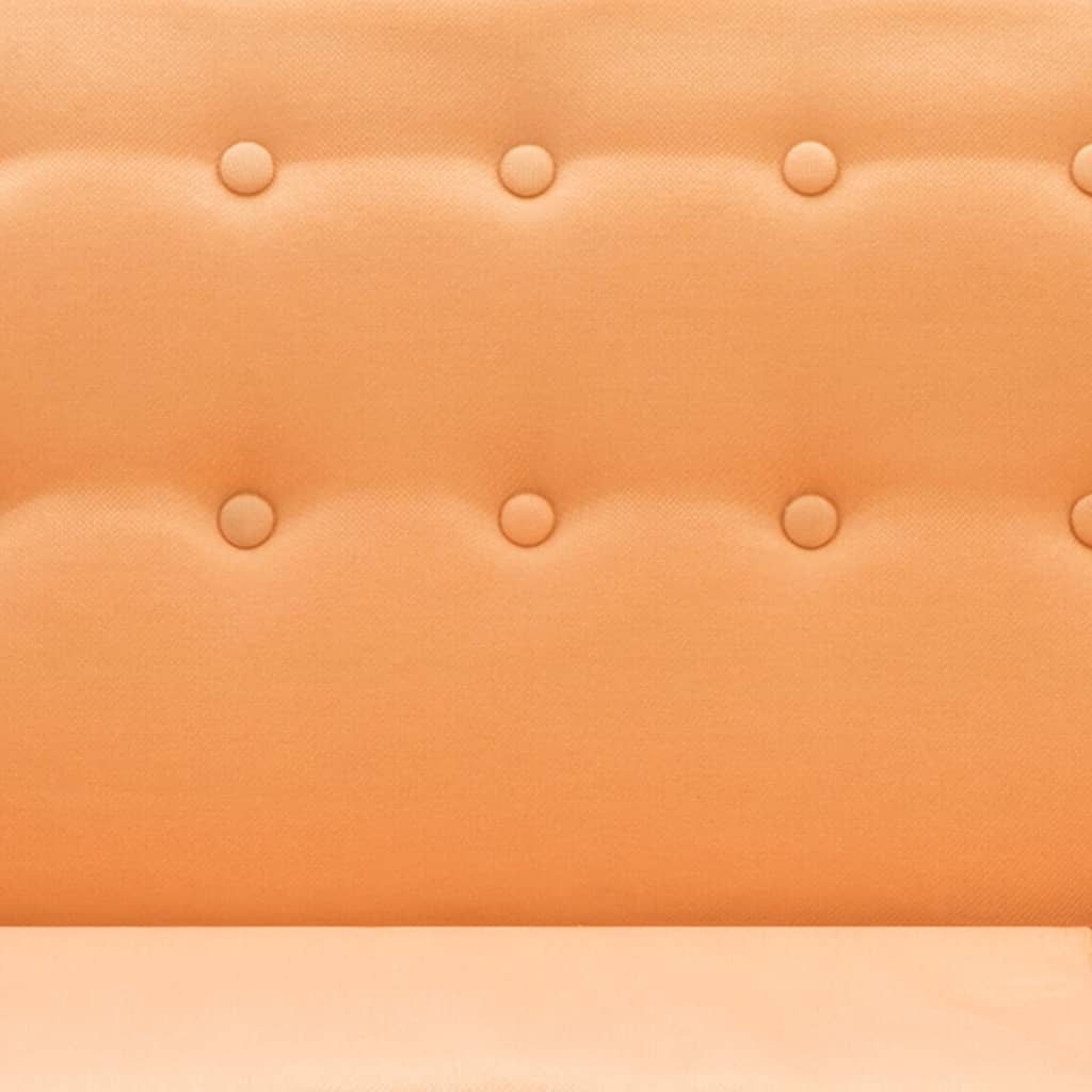 Sofa L-Form Stoff 171,5x138x81,5 cm Orange