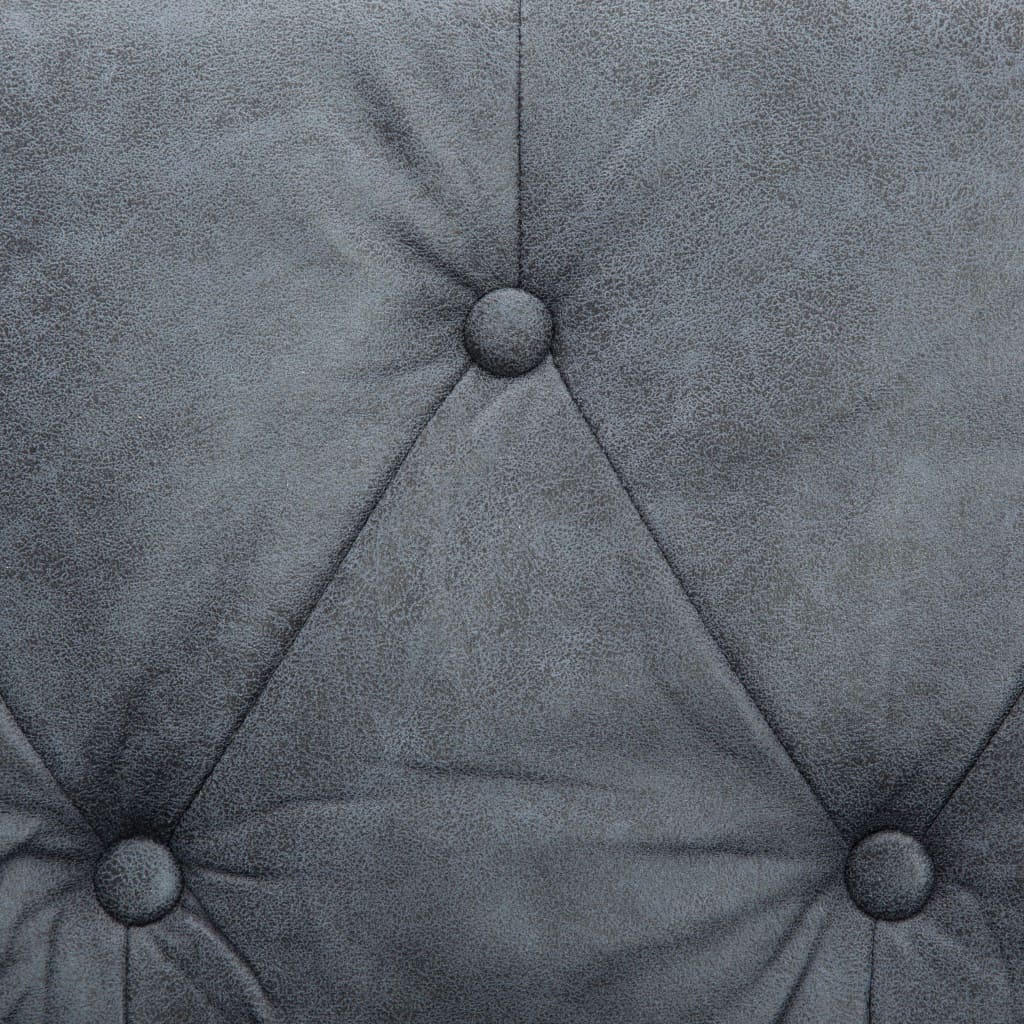 Fauteuil en tissu gris
