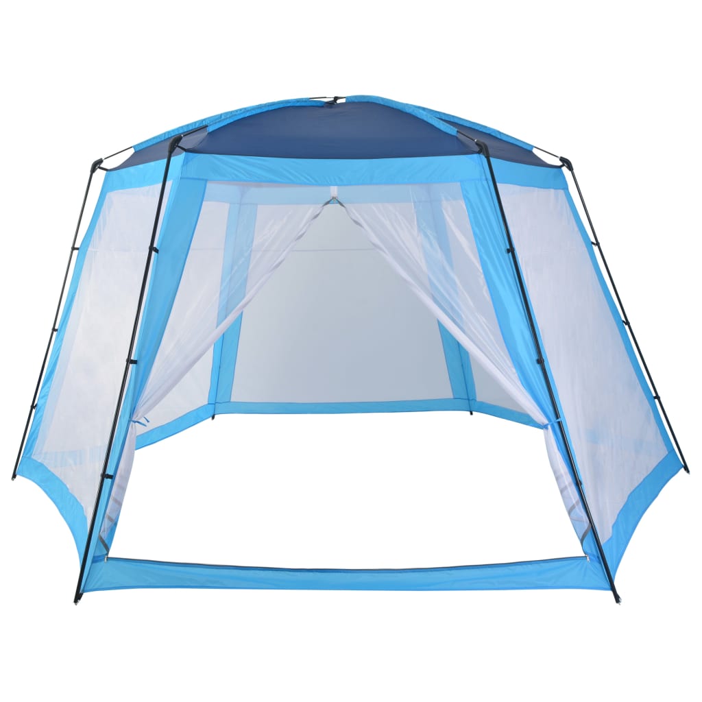 Tente de piscine 500x433x250 cm bleue