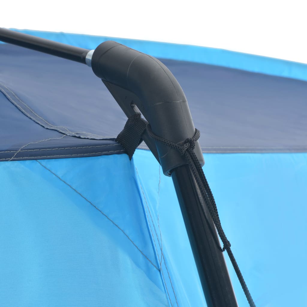 Tente de piscine 500x433x250 cm bleue