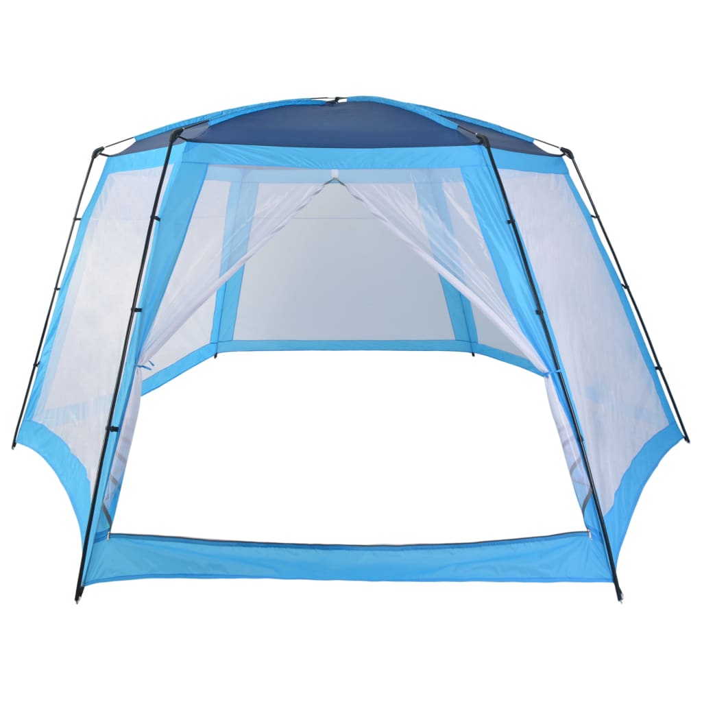 Tente de piscine 660x580x250 cm bleue