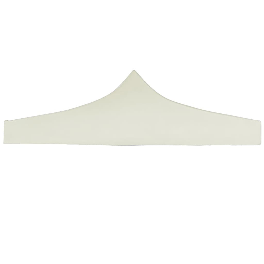 Toit de tente de réception 3x3 m crème