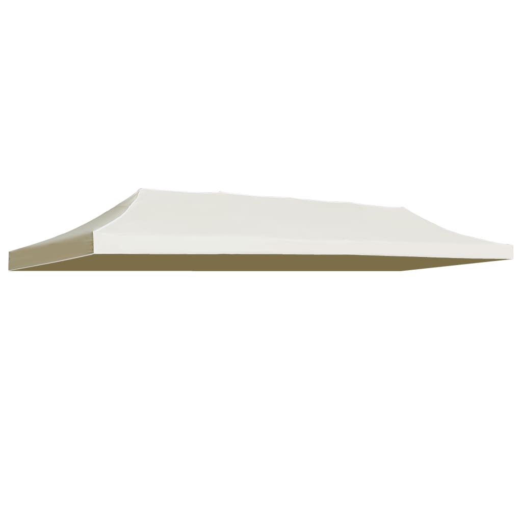 Toit de tente de réception 3x6 m crème
