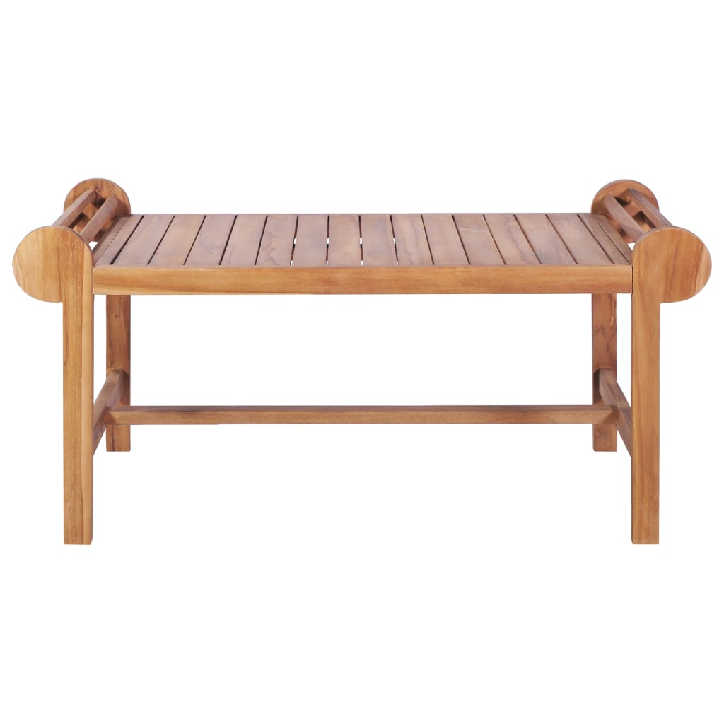 Coffee table 100x50x45 cm solid teak wood