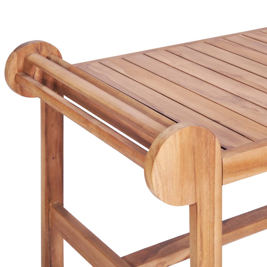 Coffee table 100x50x45 cm solid teak wood