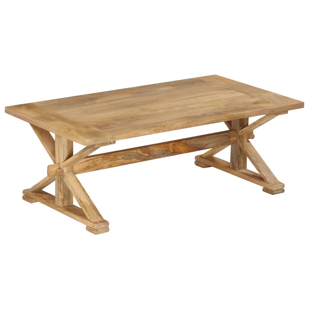 Couchtisch 110×60×40 cm Massivholz Mango