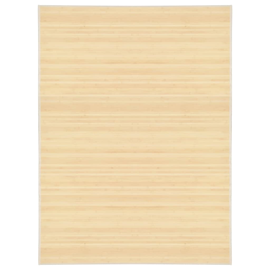 Teppich Bambus 150x200 cm Natur