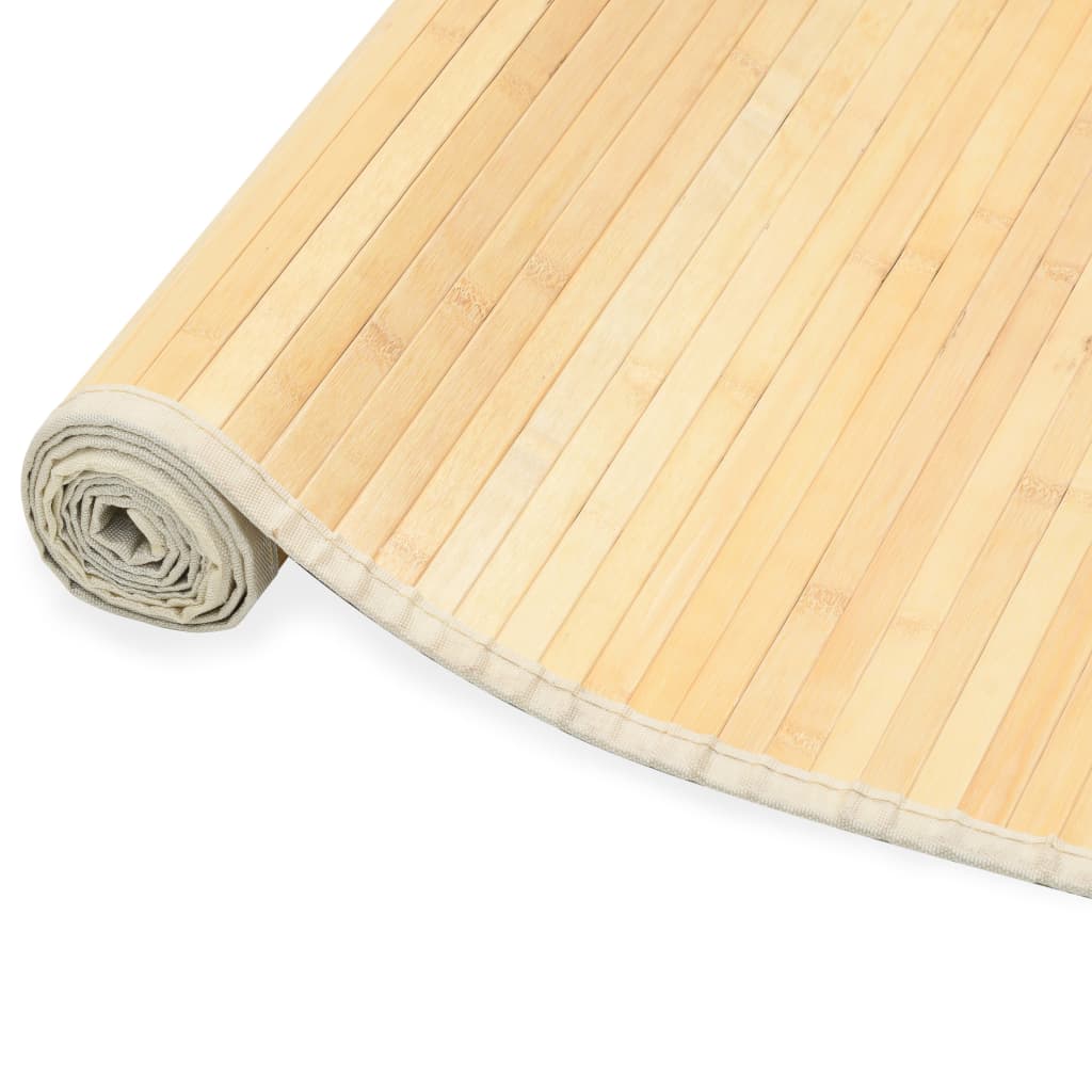 Teppich Bambus 150x200 cm Natur