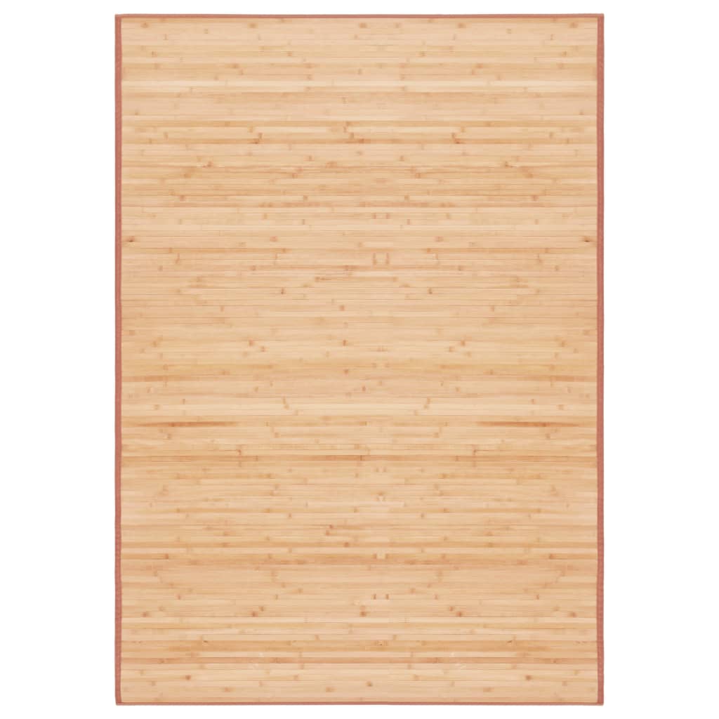 Teppich Bambus 120x180 cm Braun