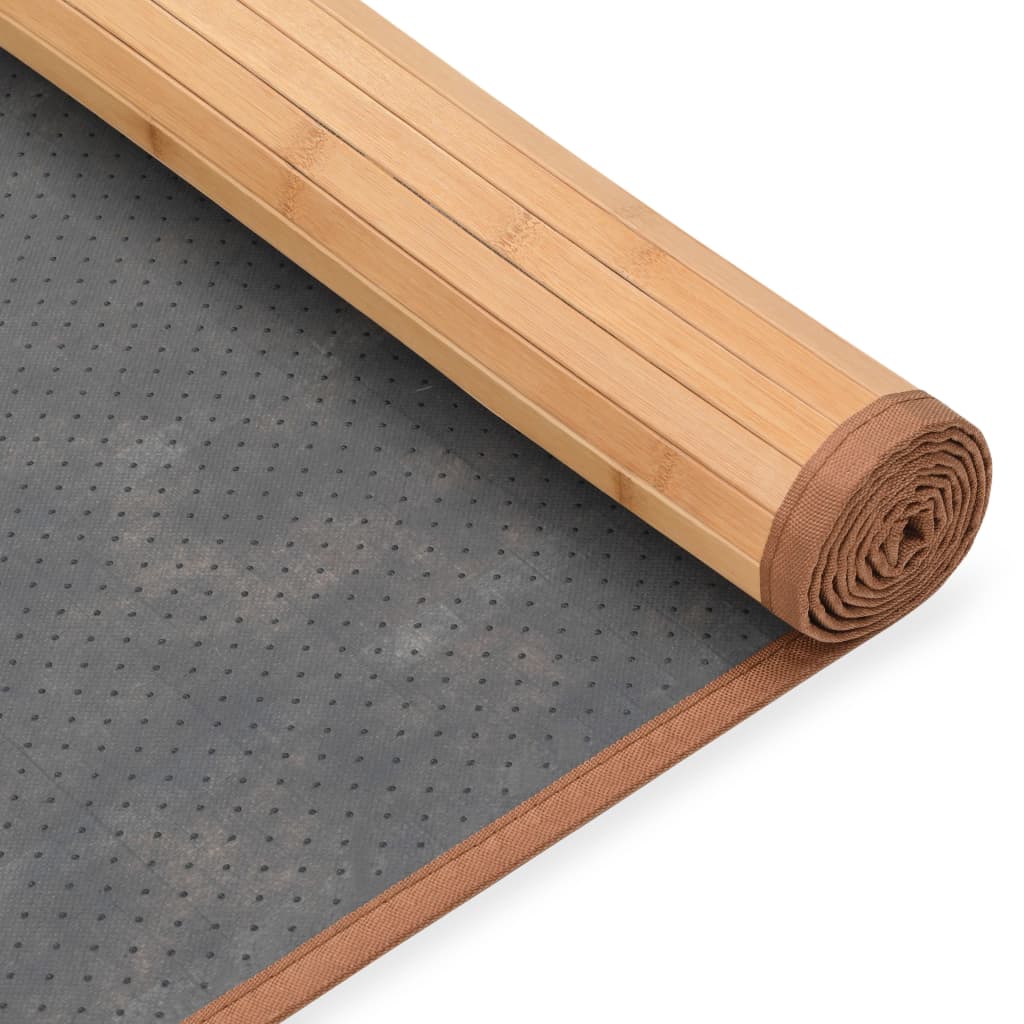 Teppich Bambus 120x180 cm Braun