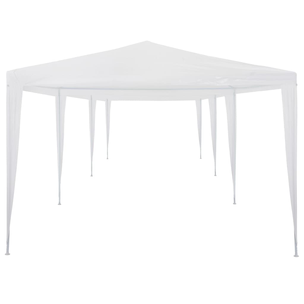 Tente de fête 3x9 m PE blanche