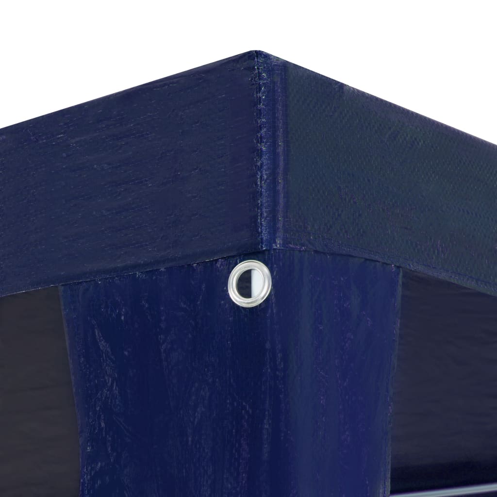 Tente de réception 3x12 m PE bleu
