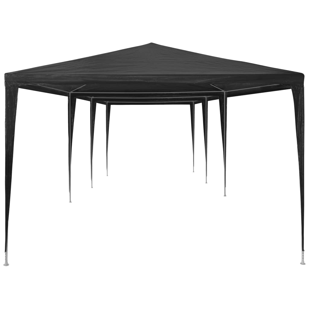 Tente de réception 3x9 m PE anthracite