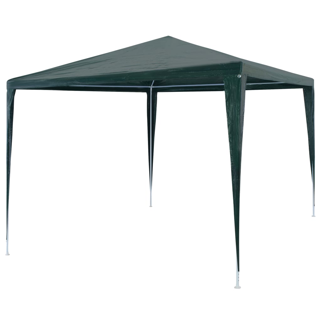 Tente de fête 3x3 m PE vert