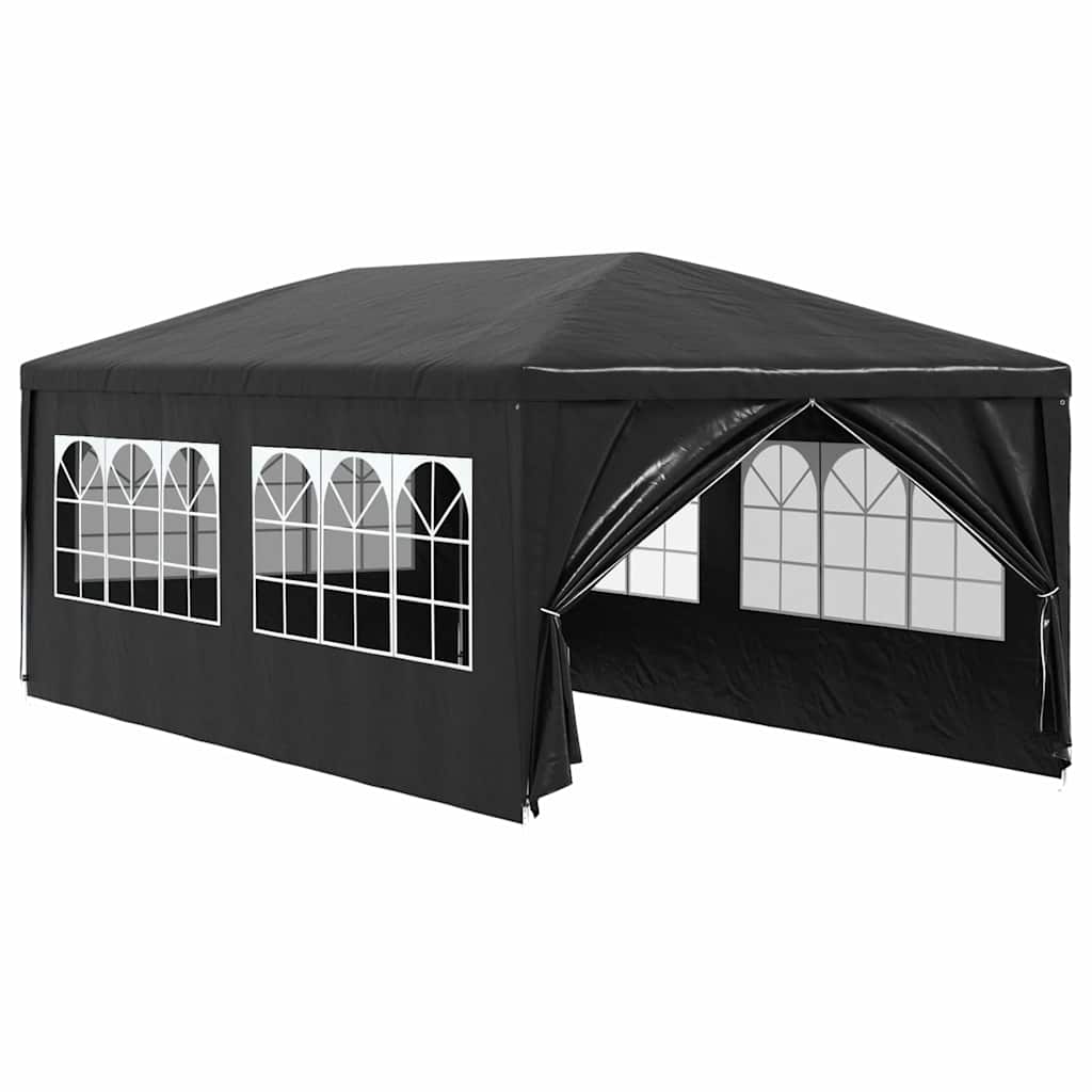 Tente de fête 3x6 m anthracite