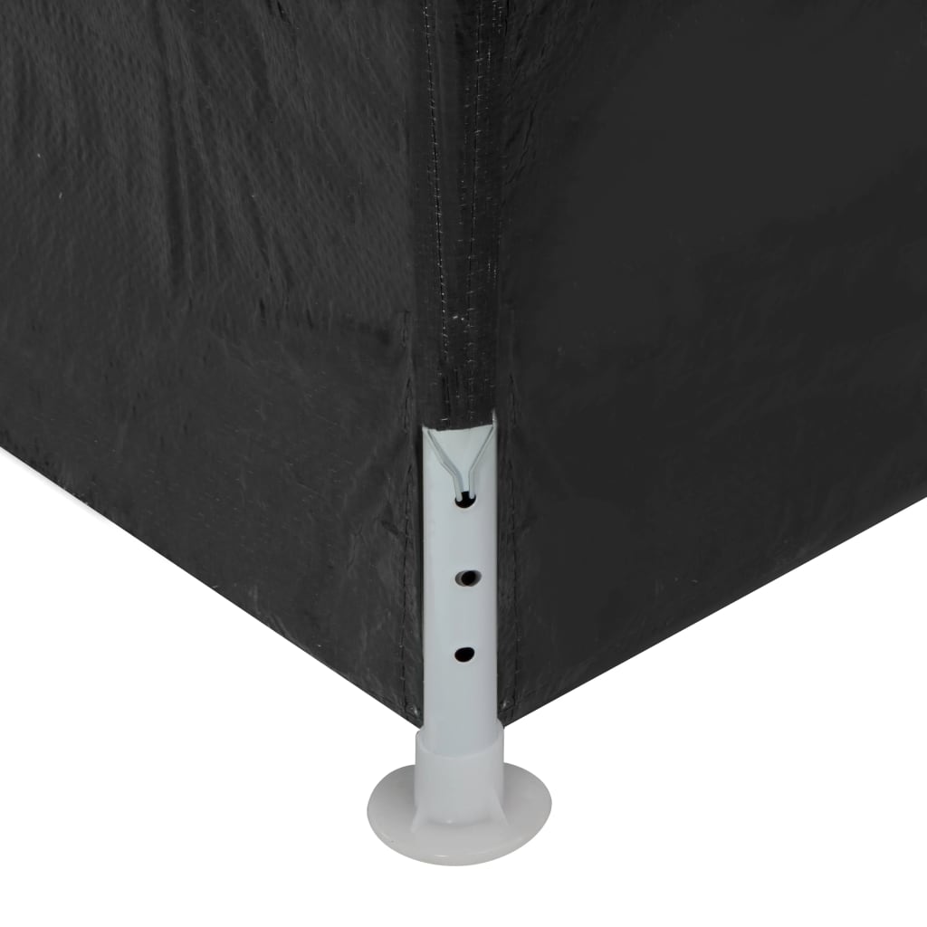 Tente de fête 3x6 m anthracite