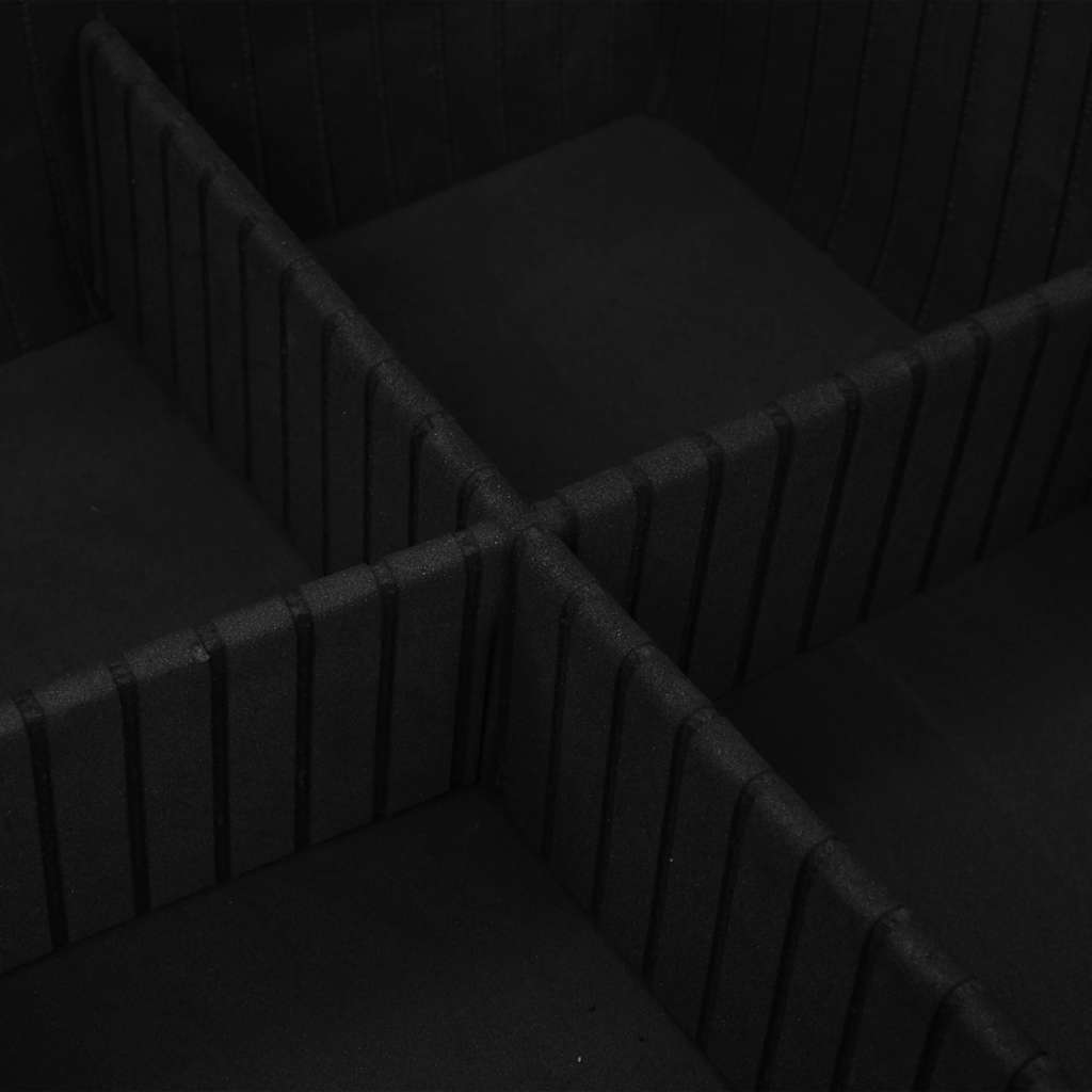 Werkzeugkoffer 46 x 33 x 16 cm Silber Aluminium