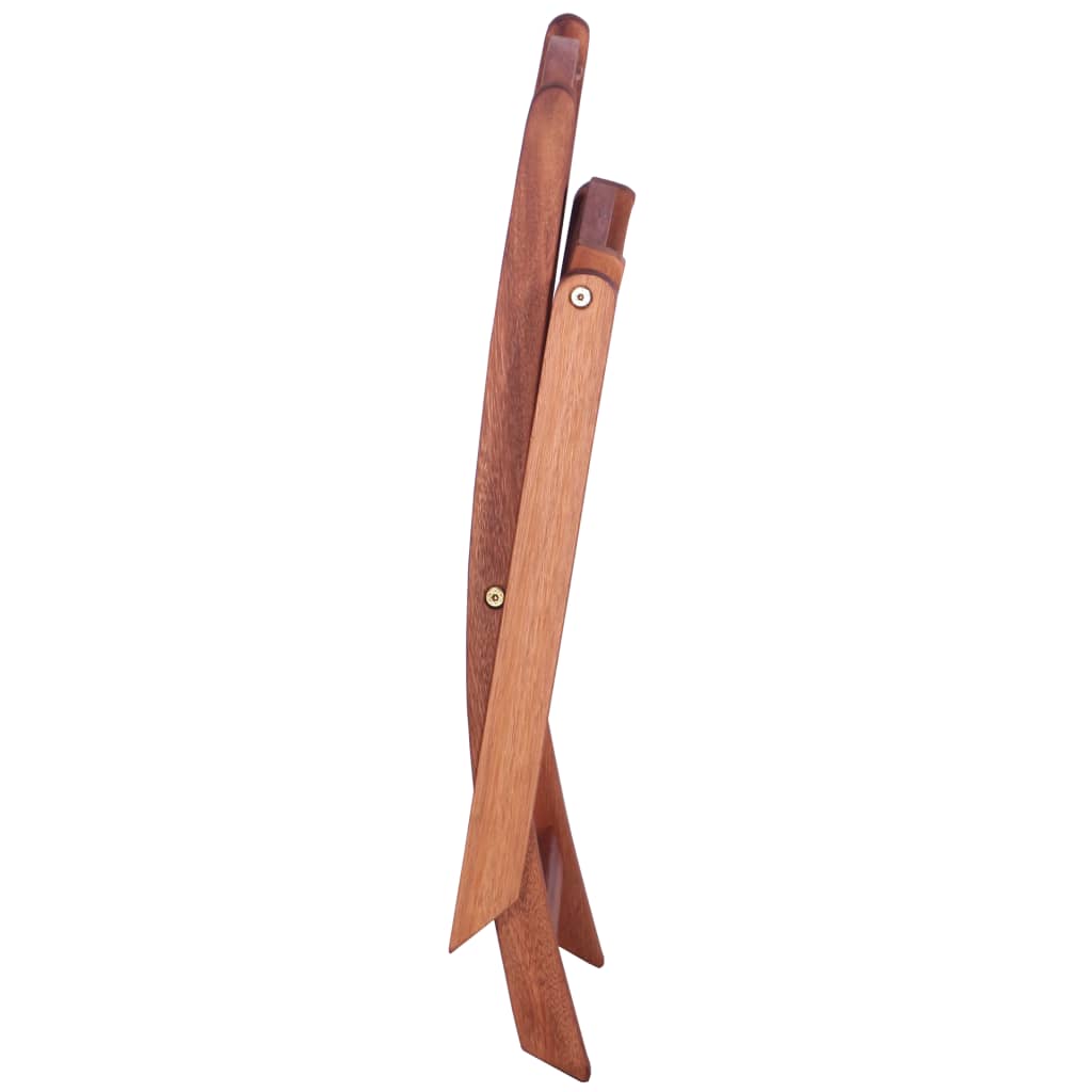 Lot de 2 chaises de salle à manger pour enfants en bois massif d'eucalyptus