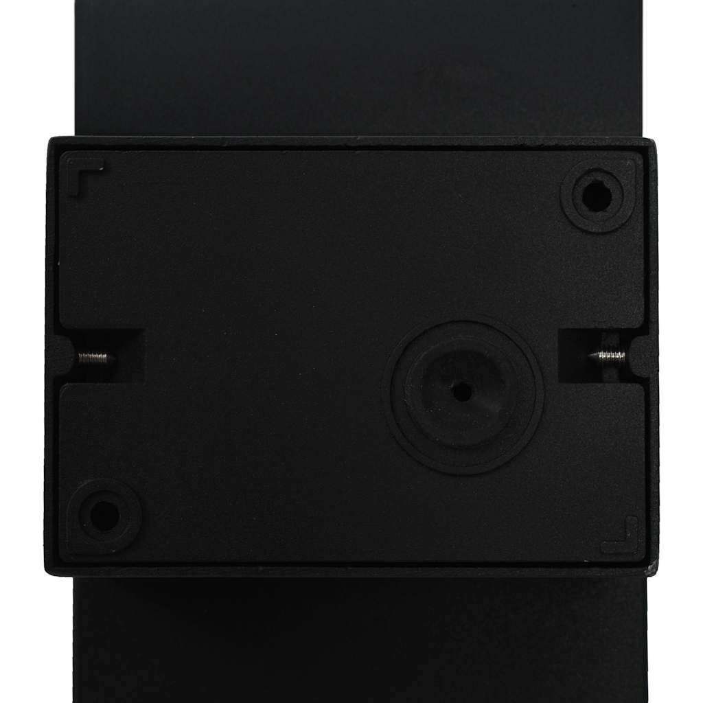 Applique d'extérieur LED 9 W noire ovale