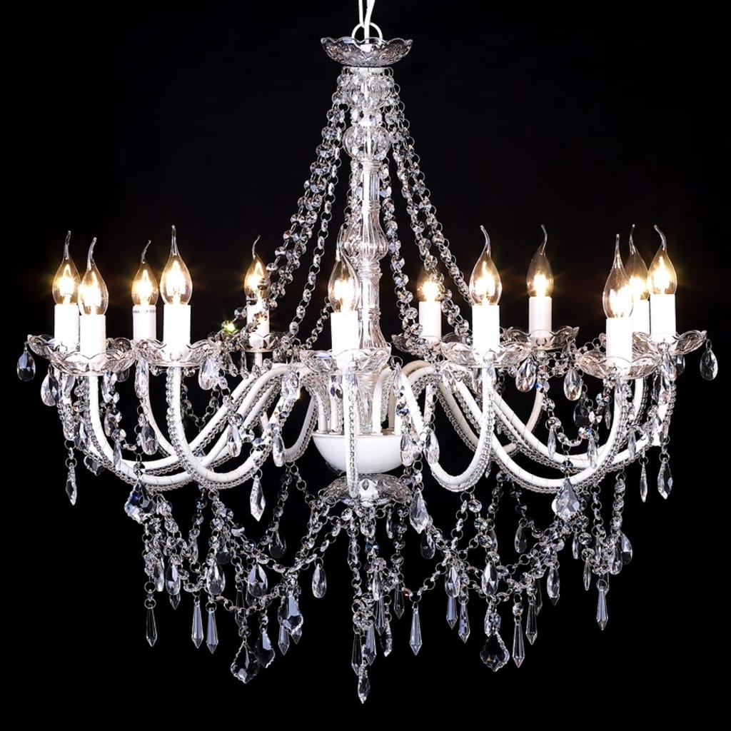 chandelier with 1600 crystals