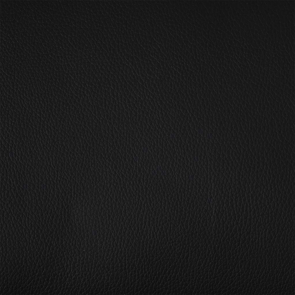 Würfel-Sessel Schwarz Kunstleder