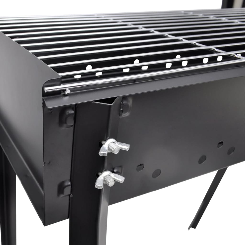 Barbecue grill colonne gril debout gril charbon de bois barbecue carré