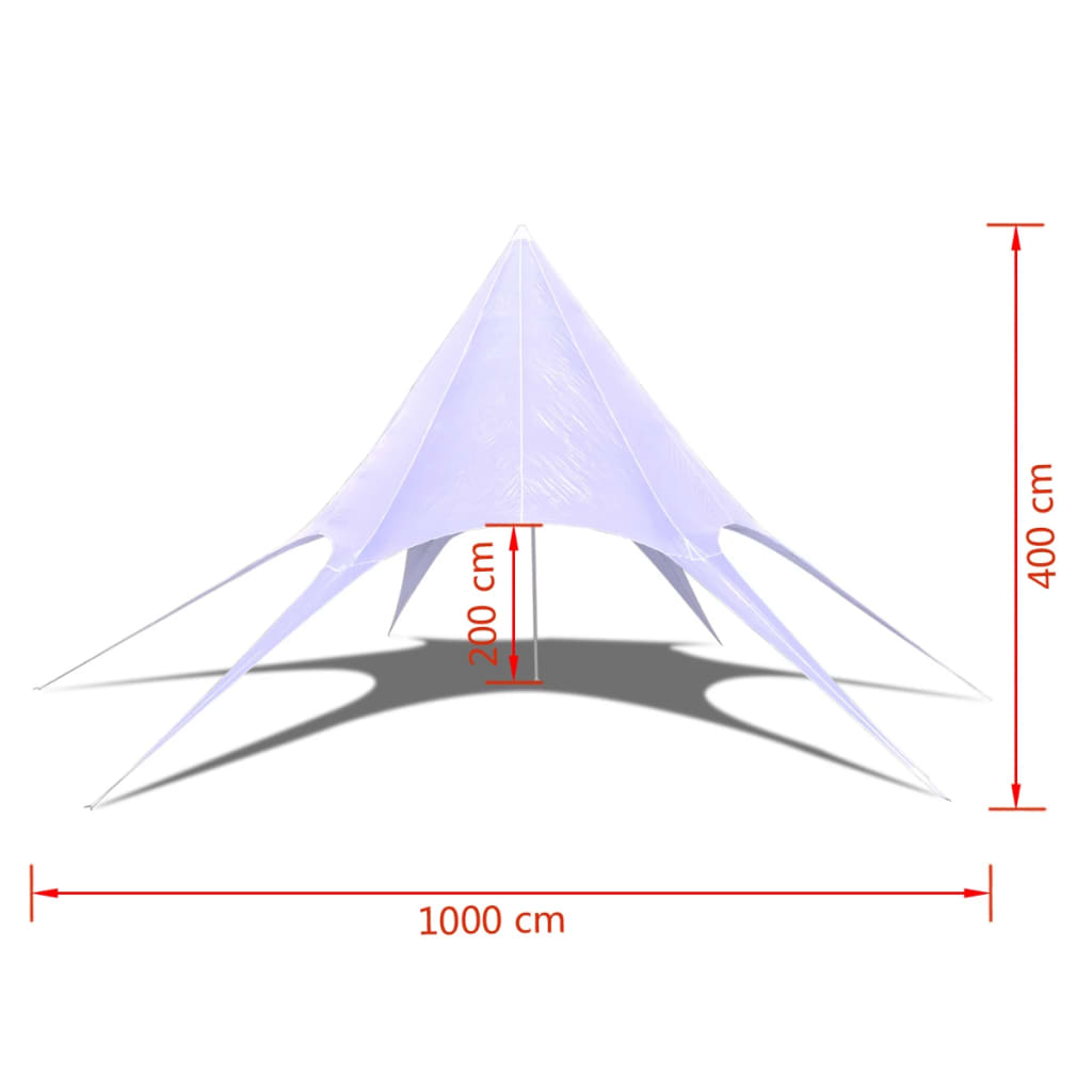Garden pavilion Hexagon Star 10 m