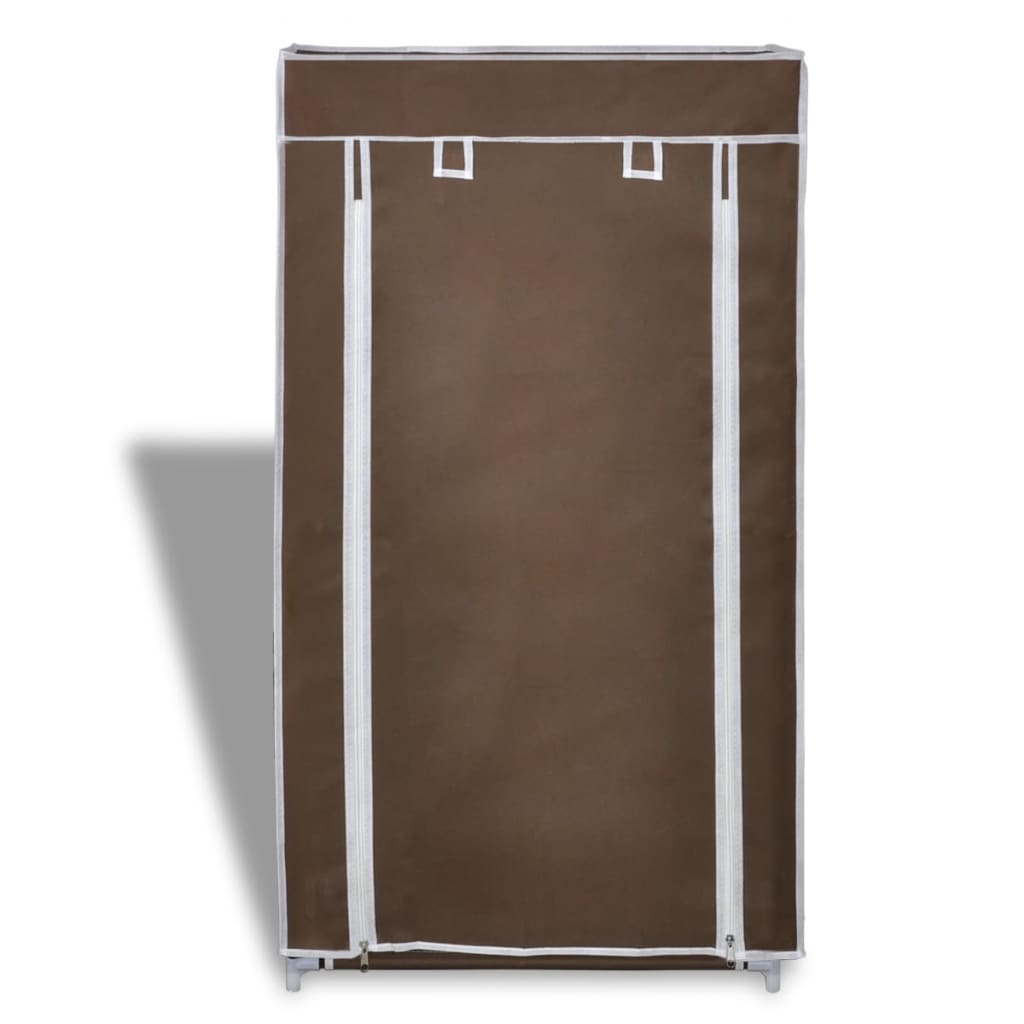 Meuble à chaussures étagère à chaussures rangement chaussures 5 niveaux 58 x 28 x 106 cm marron