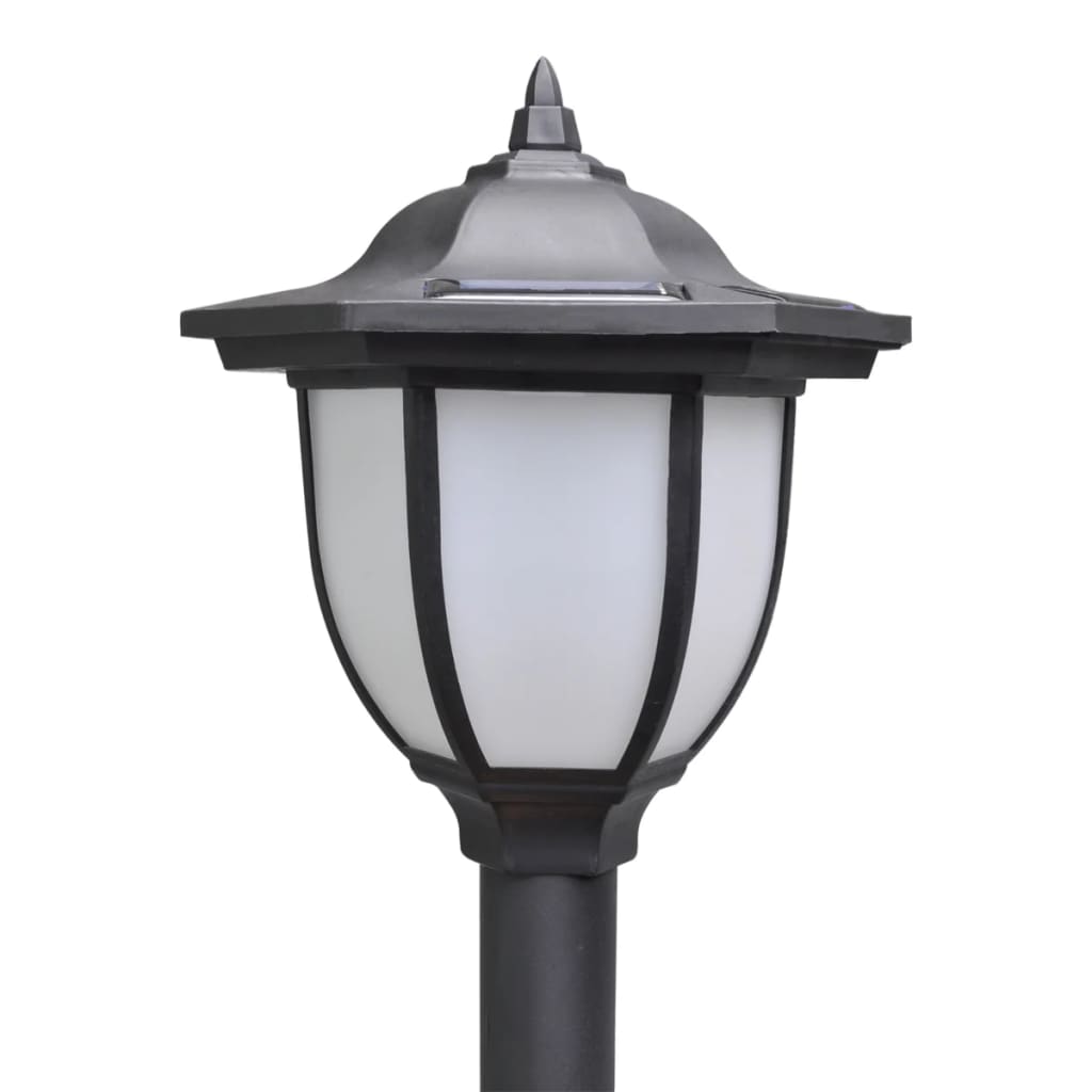 2x LED lamp solar light outdoor lamp garden light lantern