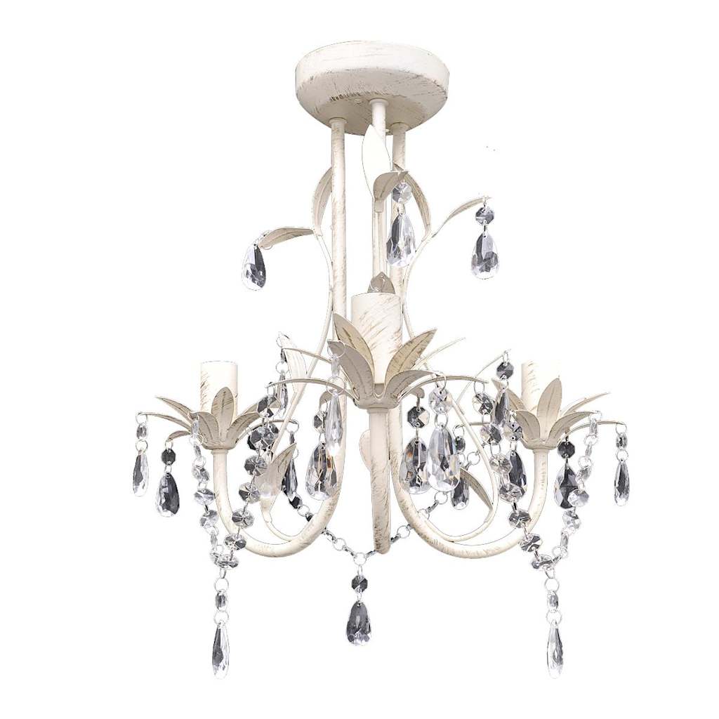 Lustre suspension lampe en cristal lustre lumière blanche