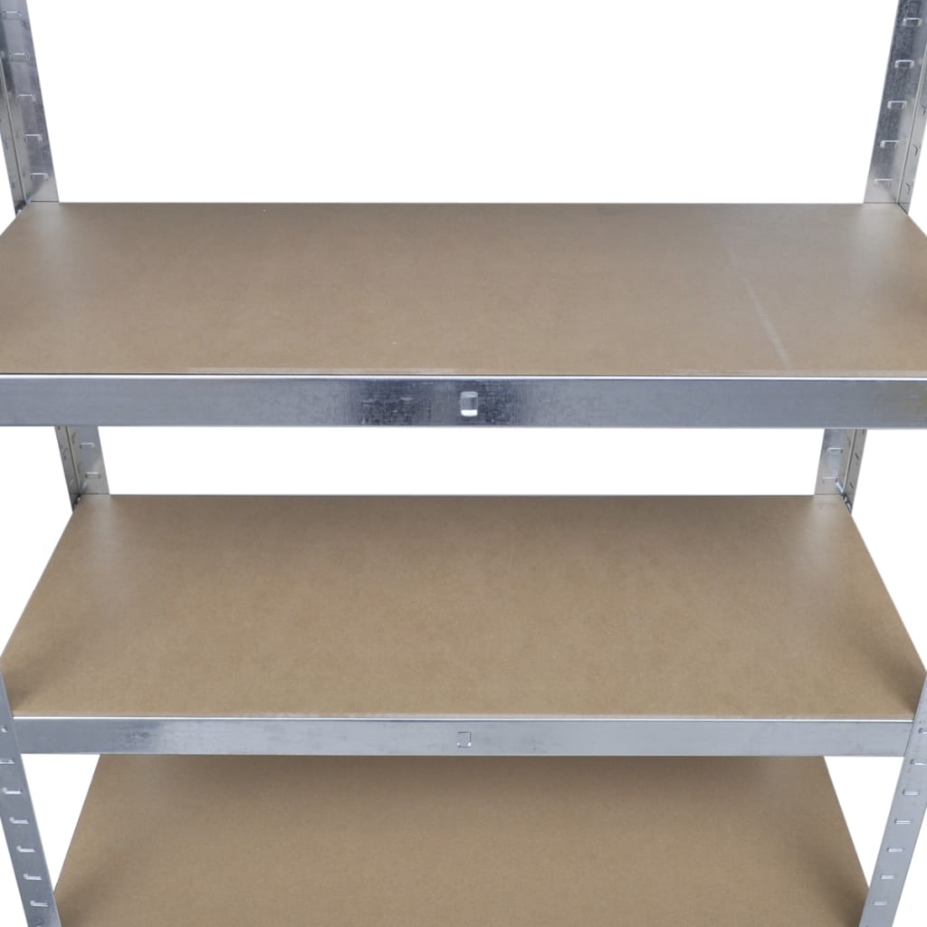 5 étagères sans boulons, étagères de rangement, étagères robustes, étagères d'atelier