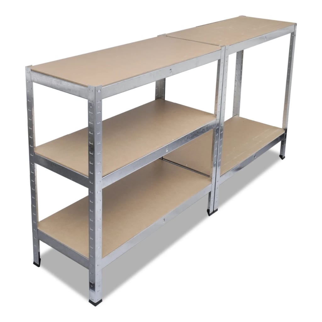 10x boltless shelving storage rack heavy duty shelving