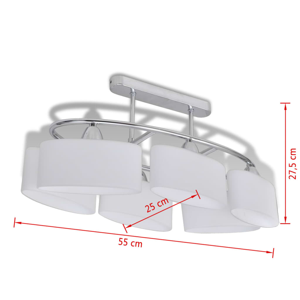 Beleuchtung Decken Leuchte Lampe Deckenlampe 6 x E14